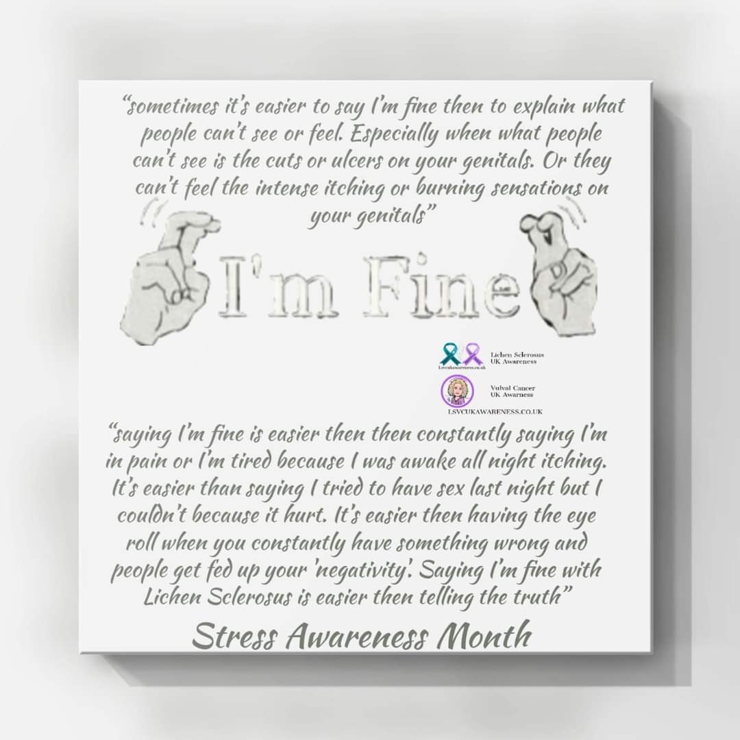 "I'm Fine"

How many times do we say this because it's easier then telling the truth and having to explain how much we are suffering? 

There are people you can talk to. Mental health charities, GPs, counsellors and us ♥️