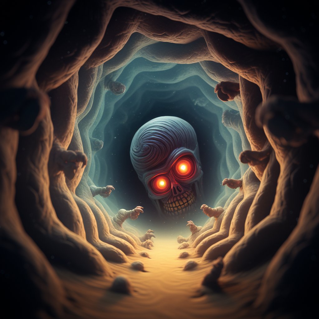 NotedNoOne's tweet image. This way...
#midjourney #midjourneyv5 #aiartcommunity #aiartistcommunity #generativeart #skull #darkart