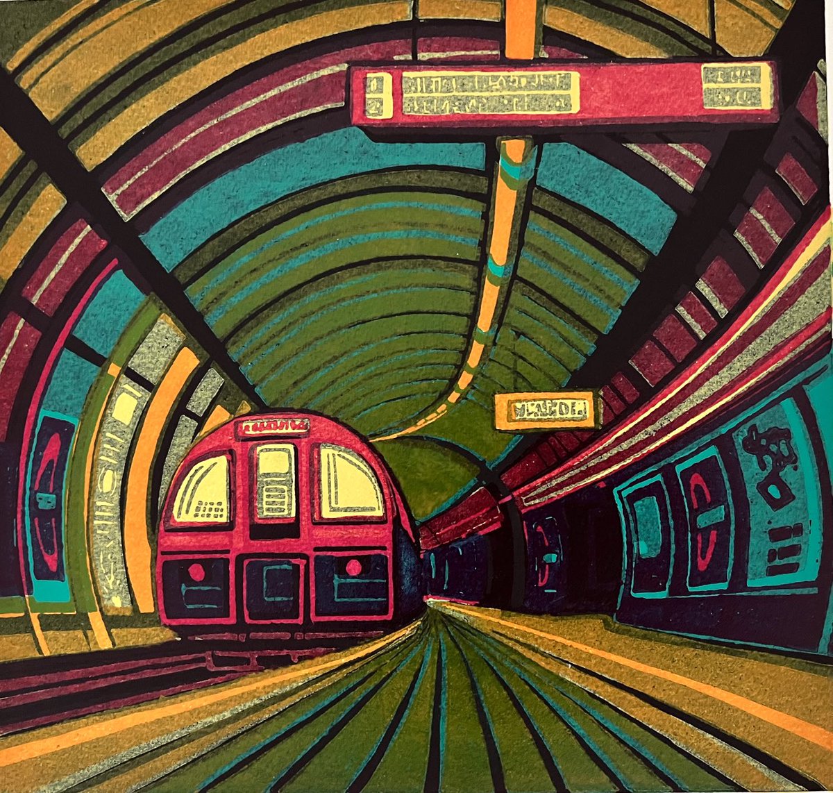 'Going Underground' || 2016 || Gail Brodholt 
gailbrodholt.com