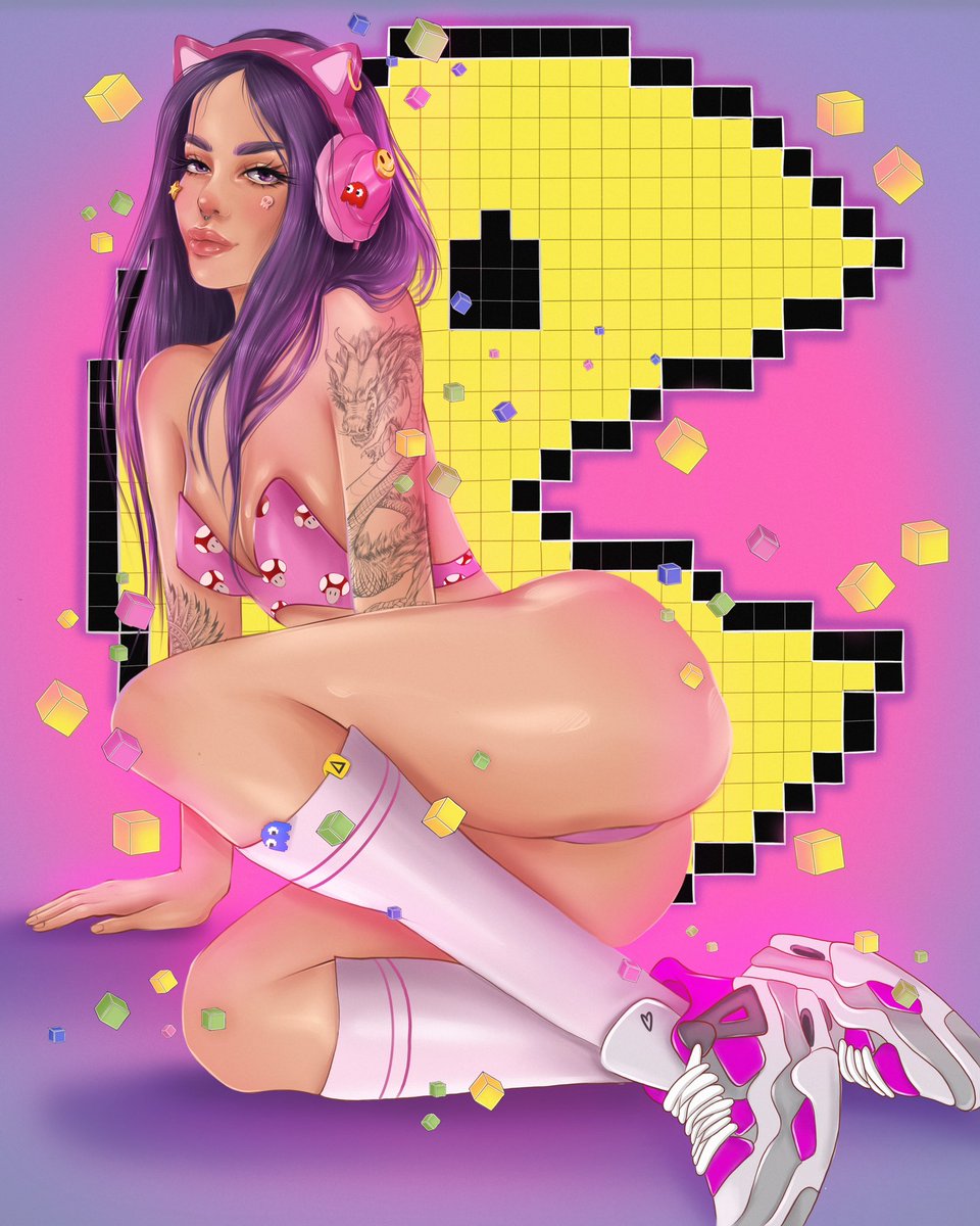 Hey guys 🎉 🥰
.
New Drop <a href="/foundation/">Foundation 🌐</a> 🎉
.
I'm inspired by game themes and the female form ! I love bright colors ☝🏼 I combined all in one 🔥
.
Reserve: 0.25 ETH 🔥

Link: foundation.app/@Ankara/an-523…
.
#NFTCommunity #NFTdrops #NFTs