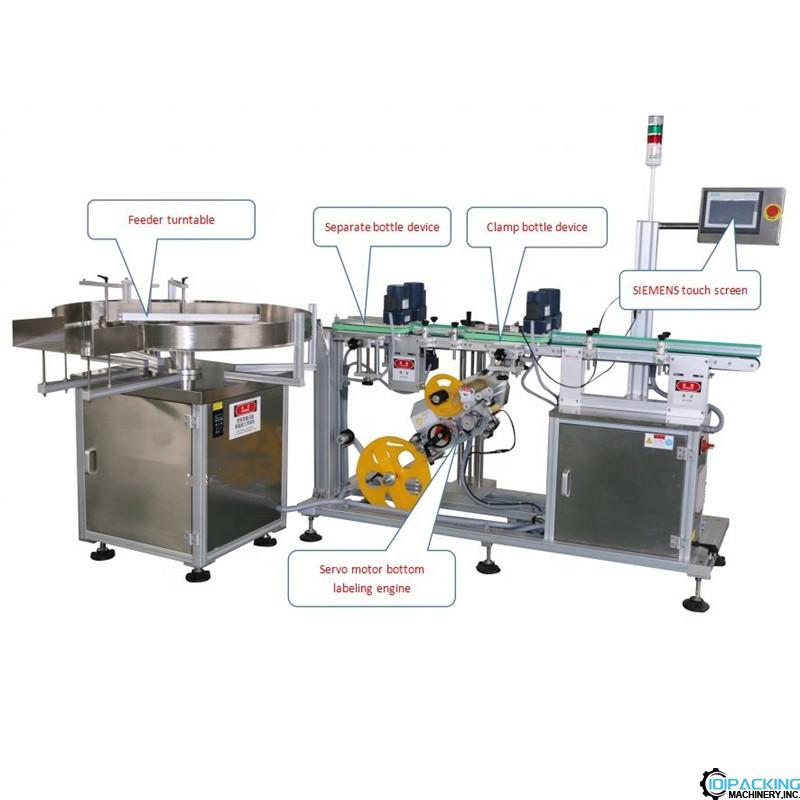 101packing's tweet photo. Automatic bottle bottom single side adhesive label labeling machine #bottlebottomlabelingmachine #labelingmachine #labelingequipment #labelapplicator #bottomlabelingmachine #labelingmachinefactory #101packing https://t.co/fjM2VaZrU3