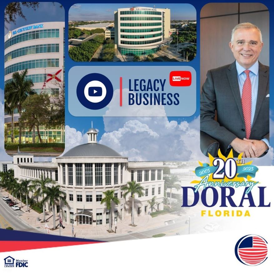 doralshopping's tweet photo. Doral 20-Year Legacy Business - US Century Bank
For two decades, the Doral business community has helped our City shine! 

Doral Chamber of Commerce Trustee Member!

#uscb #DoralChamberTrustee @cityofdoral @uscenturybank #doralchamber 

https://t.co/nrhp1e6L9f https://t.co/1dwchKHZp1