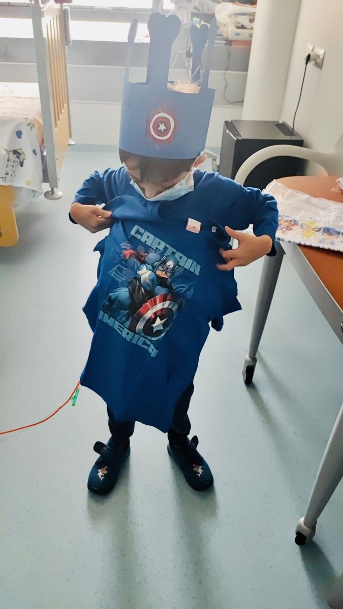 AmiciDellaPedia's tweet photo. #AmiciDellaPediatria 💙 Oggi festa di #compleanno anche in @hpg23bg 😍 #BuonCompleanno ad un piccolo #CapitanAmerica con la passione dei #PjMask e quindi ecco la festa perfetta 🥳🥳🥳
Che belle emozioni ci hai regalato ❣️
Auguri da tutti noi ❤️ https://t.co/7UkLLLWKI9