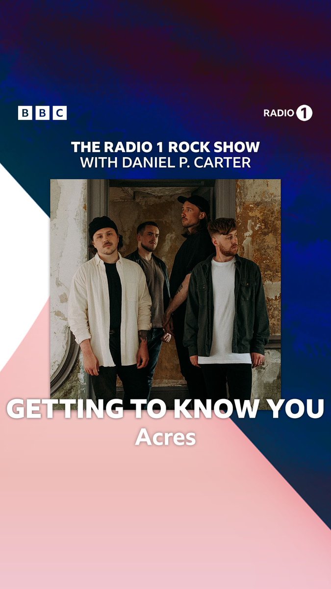 Acres (@acresuk) on Twitter photo Tune into the <a href="/BBCR1/">BBC Radio 1</a> Rock Show tonight with <a href="/DanielPCarter/">๐ฏ๐๐๐๐๐ ๐ป ๐ฎ๐๐๐๐๐</a> from 11pm. โ๏ธ Tune into the <a href="/BBCR1/">BBC Radio 1</a> Rock Show tonight with <a href="/DanielPCarter/">๐ฏ๐๐๐๐๐ ๐ป ๐ฎ๐๐๐๐๐</a> from 11pm. โ๏ธ