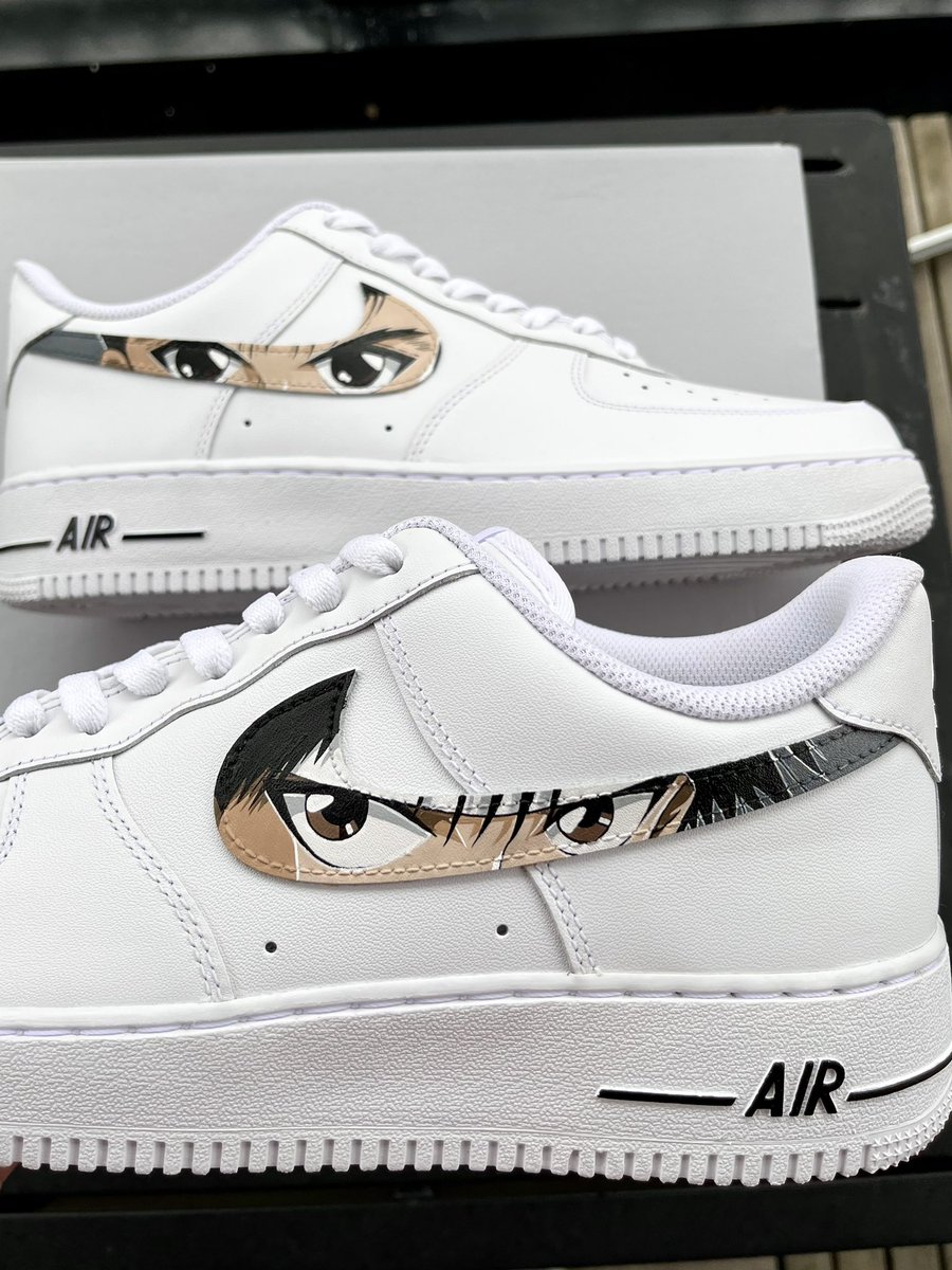rxshcustoms's tweet photo. Custom anime AF1s: Yusuke x Hiei 

#YuYuHakusho https://t.co/7wbbgDLogT