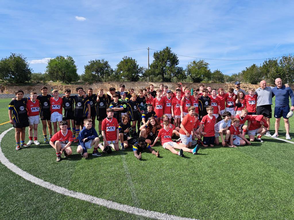 ulbohemianrfc's tweet photo. Our U13s and u15s boys teams travelled to Barcelona at the weekend to take part in a festival of rugby 🏉

It was an unbelievable experience. A special thanks to our tour sponsors
@nac_dk 
@GrantThorntonIE  @MeiraGTx https://t.co/gHcTqTyVsm