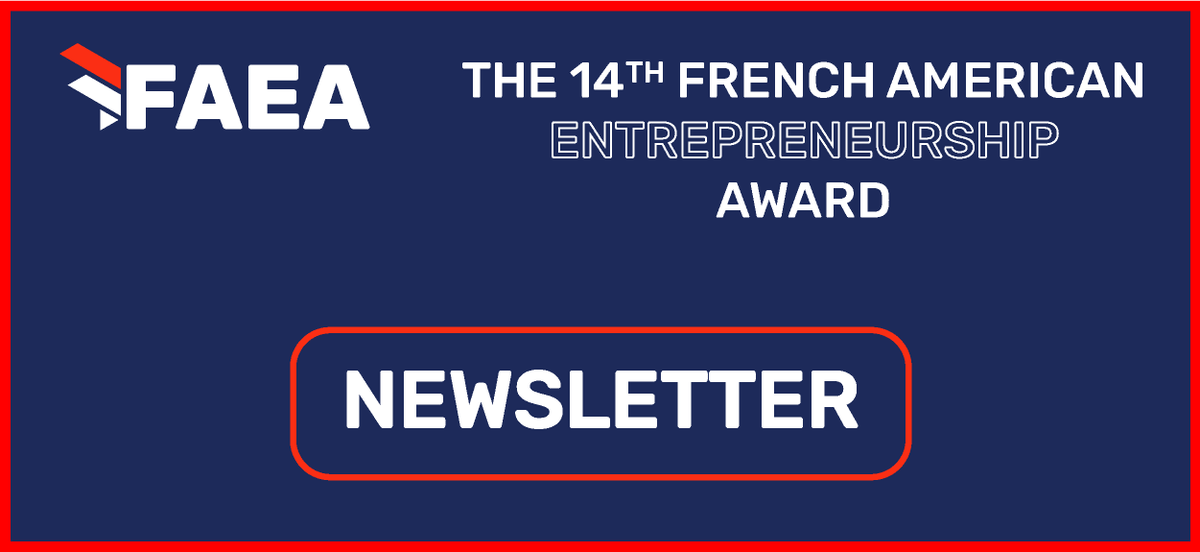 FAEAward's tweet photo. Check out our first Newsletter (https://t.co/39R5wegzff) and register at https://t.co/szILukK8yX for our webinar in collaboration with French Morning:
Comment booster sa start-up aux États-Unis.
#FAEA #frenchtech #lafrenchtech #startupawards #frenchfab #startup #Entrepreneurship https://t.co/HcosxT5AmI