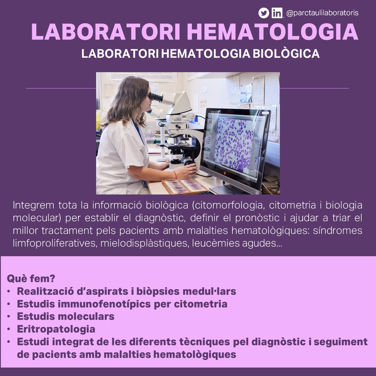 Servei Laboratoris Clínics. Parc Taulí tweet media