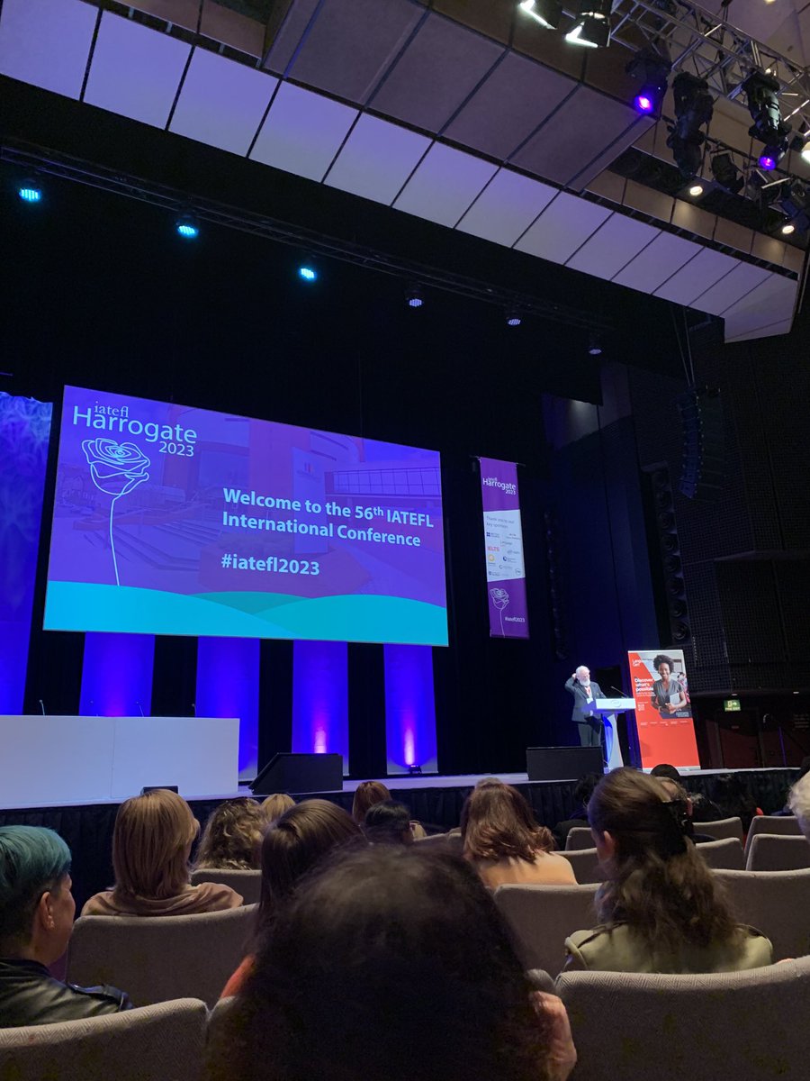 #iatefl2023 #seeyouthere David Crystal challenging us to submit an entry ready for Big Word Friday. Get your thinking caps on!