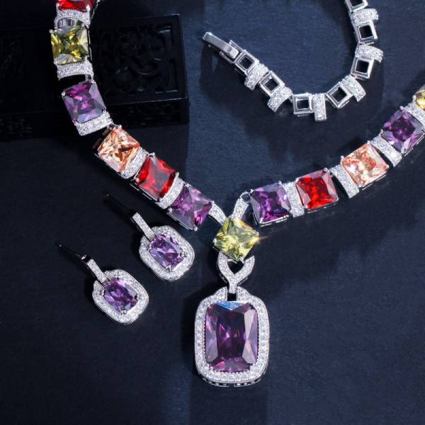 collection_mf's tweet photo. Party Wear Multi Zircon Necklace and Earrings Set
Size
Necklace Length: 51 cm
Earrings Size: 1 cm x 2 cm
Item # S0002069
https://t.co/Dv9uDYPznP
#jewelryset #jewelry #fashion #womensfashion #jewellery #pendant #earrings #set #mfcollectionpk #mfcollectiondotpk #mfcollection https://t.co/UtfyPzDP4z