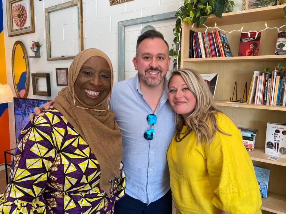 made4tv's tweet photo. Was excited to see and congratulate a couple of my friends who also happen to be strong female faith leaders in our state. They are featured in @okwomensjournal - it’s a great read. It was great to see you both yesterday. https://t.co/2rjgFtr3lp