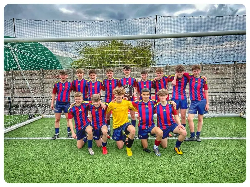 KLBSport's tweet photo. 🏆U15 Boys SCAPE District Champions🏆
Congratulations to a wonderful group of students who have rewarded themselves after a fantastic season. A superb performance this afternoon.
POTM: F.Wells-French & J.Hitchings
#ProudToBe #KLBFootball https://t.co/nq3rayW2LG