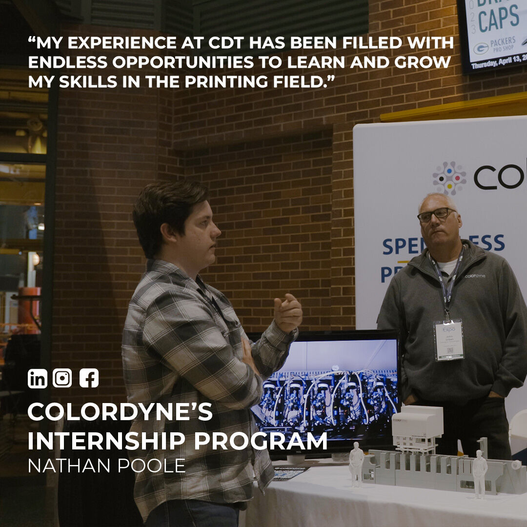 ColordyneTech's tweet image. &quot;Unlock your potential and master the art of printing with Colordyne&apos;s Internship program. From blank canvas to masterpiece, we&apos;re here to support your journey. #PrintingEvolution #InternshipProgram #ColordyneSupportsYou #EndlessOpportunities #PrintingSkills #CDTExperience
