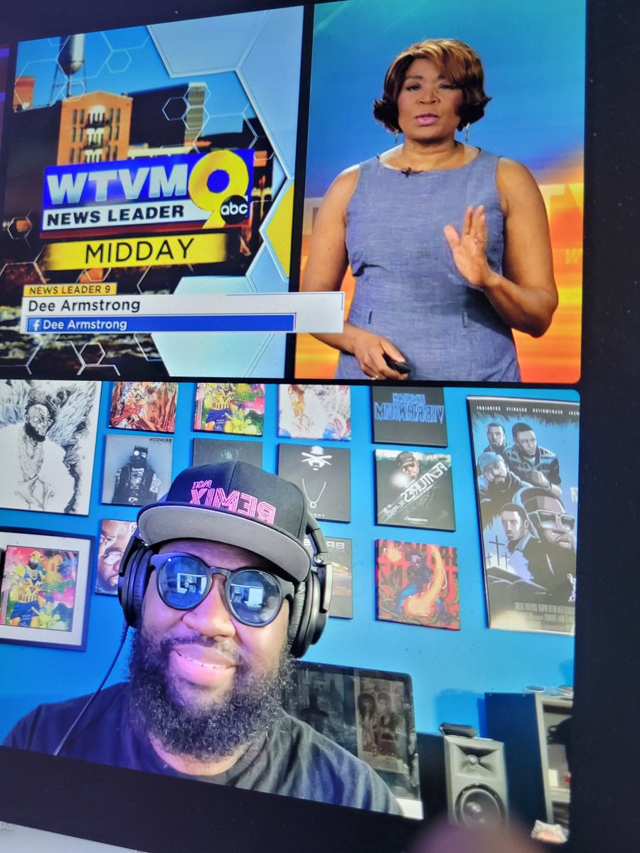 IAmBrinson's tweet photo. Shout out to @WTVM &amp; #DeeArmstrong for interviewing me today. We talked about Christian Hip Hop, GodChaserz The Documentary, and more. 
https://t.co/ku572olW2y to watch the film 🍿🍿🍿 https://t.co/HVUH4rvTp2