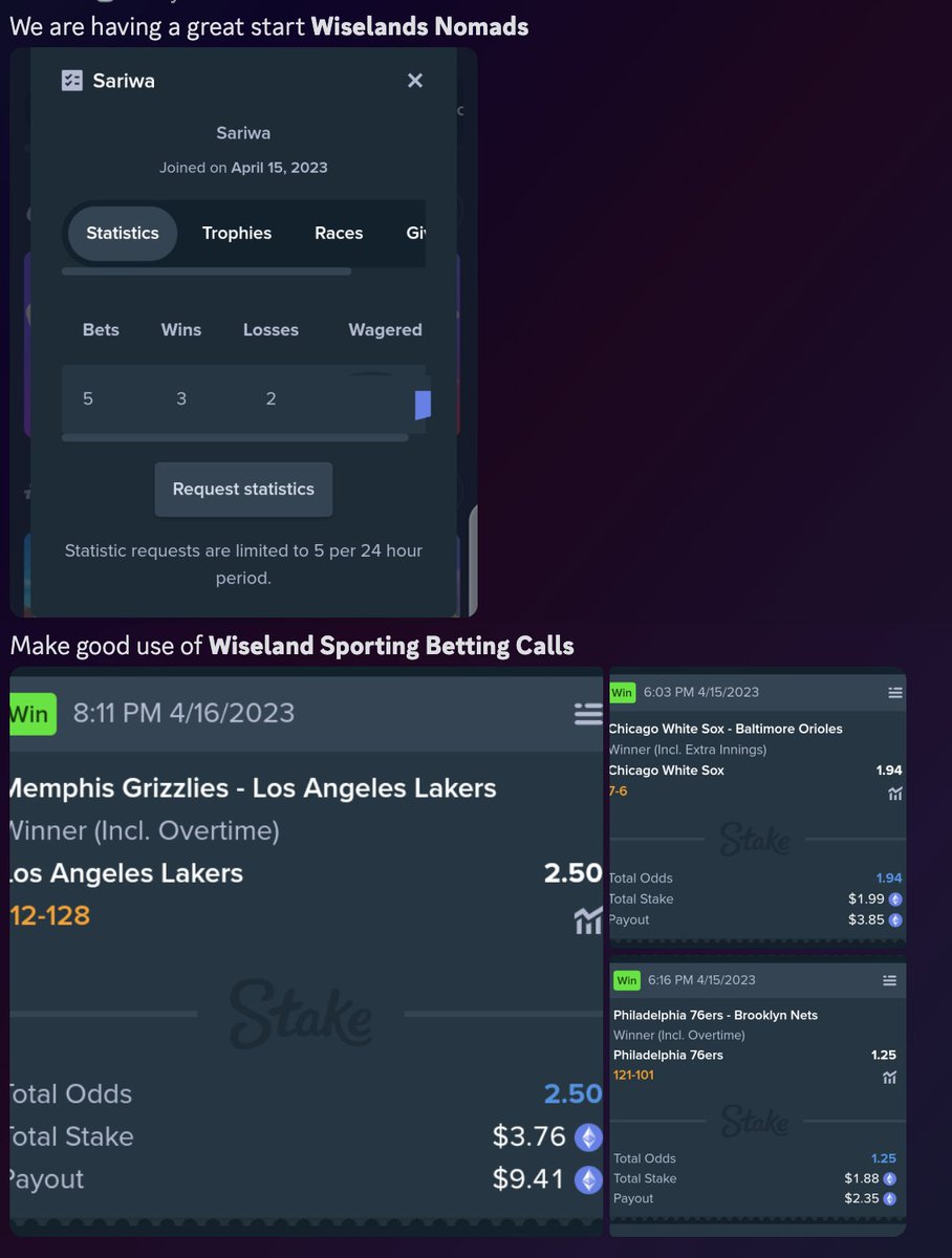 Wiselands_'s tweet photo. DO NOT FADE #WISELANDS... 3-2 on straight bets in the last two days + MAJOR ALPHA ( $PEPE ) 🚀 Stay tuned for upcoming collabs, slowly but surely the Wiselands ecosystem is coming together. #Beingearlyiswise #WEB3 #sportsbetting https://t.co/S76BkKxaxd
