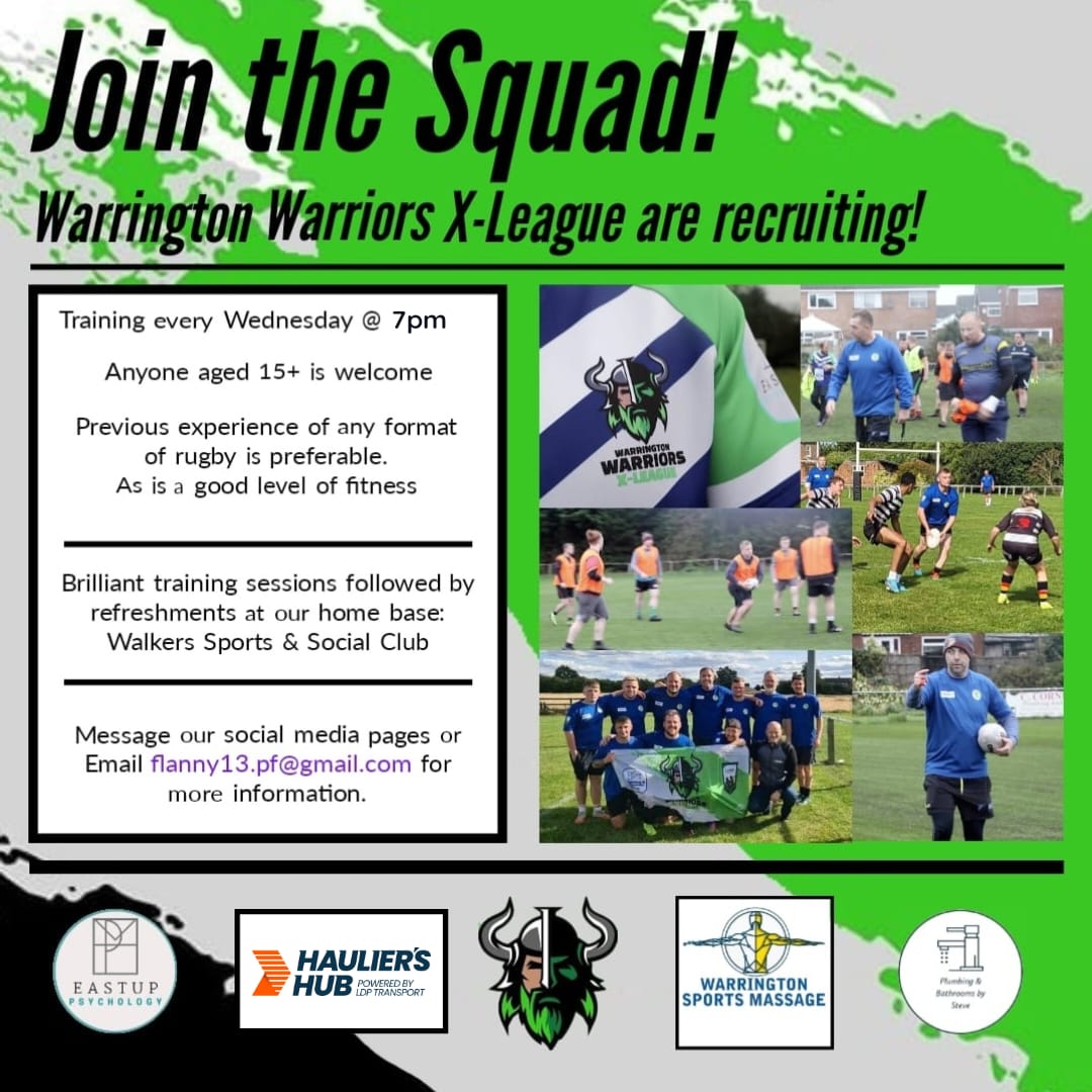 X League Rugby Warrington tweet media