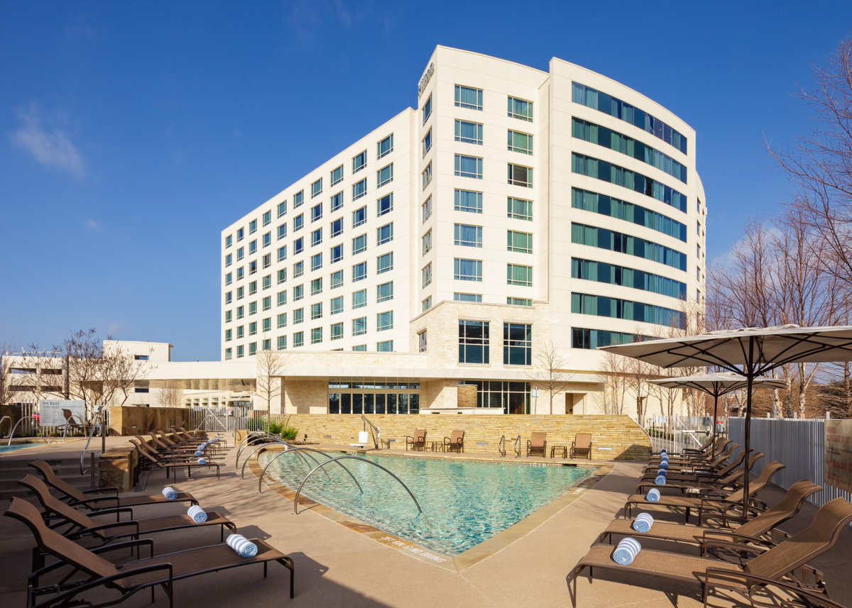 Experience pure relaxation by the sparkling pool at Hilton Granite Park, where every swim feels like a refreshing escape! #HiltonGranitePark #StayWithHilton #GranitePark #PlanoTx #TexasTravel #DFWTravel #DFW #HiltonHonors #Vacation #WorkTrip #Staycation #PoolDay