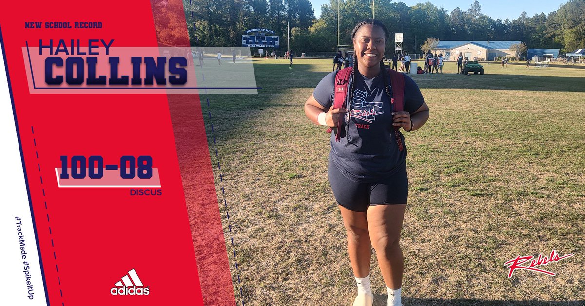 StromTrack's tweet photo. 🚨RECORD ALERT!!!!🚨 Congratulations to '23 Prospect @Hailey32_ on resetting her previous best Mark of 99-5 with her new PR of 100-08!!!! Time to finish the Deal!!!! #PCCW #BleedBlue #TrackMade #SpikeItUp https://t.co/kGyGBITsAc