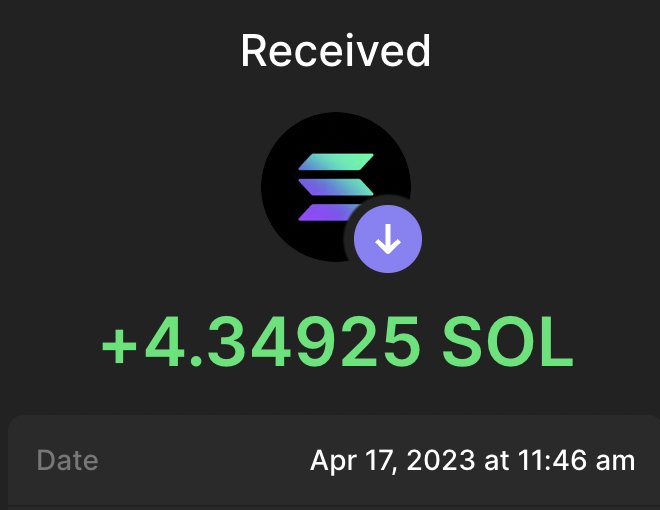 PeriodicNewk.sol (@periodicnewk) on Twitter photo 💵What's this? Oh, just another weekly payout from <a href="/duelarenasol/">Duel Arena</a>
This is only the second week of public Beta testing! Do yourself a favor; go get some Duel Whales
Total payout yesterday (<a href="/LaunchLabs_sol/">Launchlabs - Solanas premium Service provider 🍟</a>) + today (Duel Arena) = 23.3 #solana
I Love my #SolanaNFTs 💵What's this? Oh, just another weekly payout from <a href="/duelarenasol/">Duel Arena</a>
This is only the second week of public Beta testing! Do yourself a favor; go get some Duel Whales
Total payout yesterday (<a href="/LaunchLabs_sol/">Launchlabs - Solanas premium Service provider 🍟</a>) + today (Duel Arena) = 23.3 #solana
I Love my #SolanaNFTs