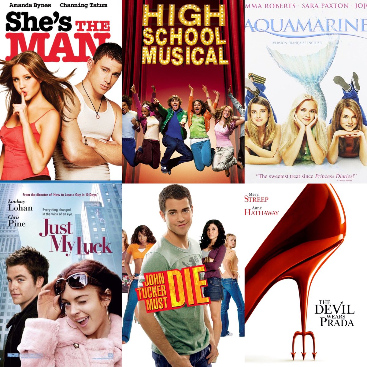lohanisgod's tweet photo. pov: it’s 2006 and all of these movies come out during the same year https://t.co/C0wIAFnL4i