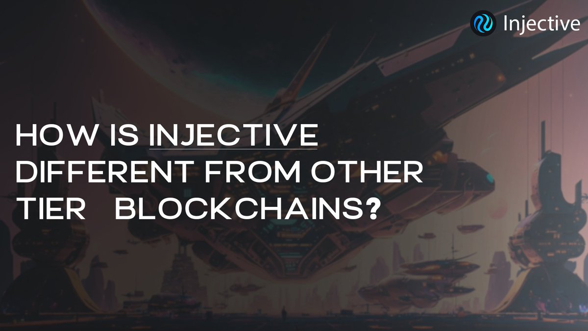 Skitl0ff's tweet photo. Hi all! Today I would like to tell you about the difference between @Injective_ and other Tier 1 blockchains? (1/5)

#injective #inj $inj #defi #blockchain #PoweredByInjective https://t.co/klpDMLMFI1