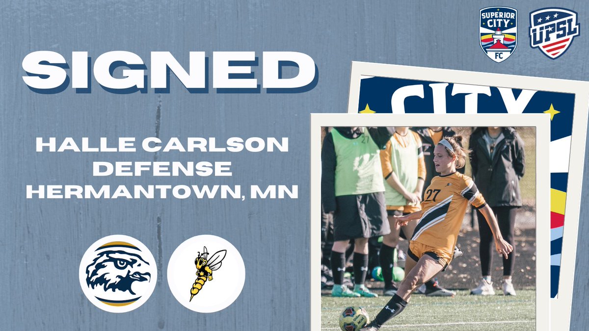 SCFCWomen's tweet photo. Next up, we’ve signed @halledcarlson ⚓️
Halle is a defensive standout for @UWS_W_Soccer, and has been named to the @umacathletics First Team for two straight years! 🌊
#SCFC23 #UPSLsoccer https://t.co/0BQMunrYco