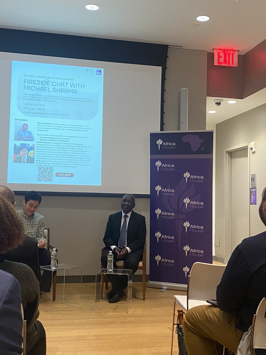 CURIOUS ON TANZANIA (@curiousontz) on Twitter photo Passion + knowledge = confidence to pursue your career and business. - founder of <a href="/PrecisionAirTz/">Precision Air</a> #nyuafricahouse <a href="/NYUAfricaHouse/">NYU Africa House</a> #africahouse Passion + knowledge = confidence to pursue your career and business. - founder of <a href="/PrecisionAirTz/">Precision Air</a> #nyuafricahouse <a href="/NYUAfricaHouse/">NYU Africa House</a> #africahouse