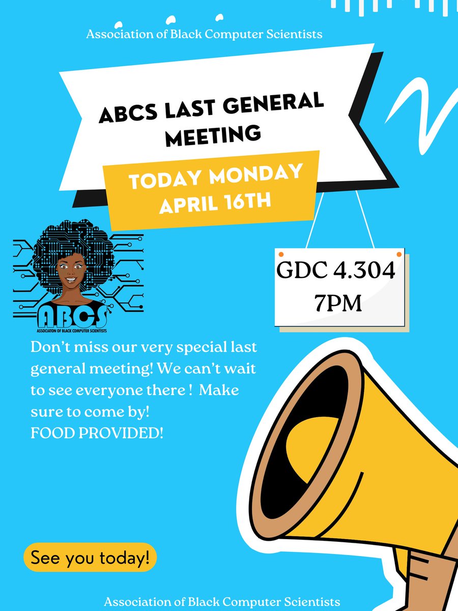 Association of Black Computer Scientists at UT tweet media