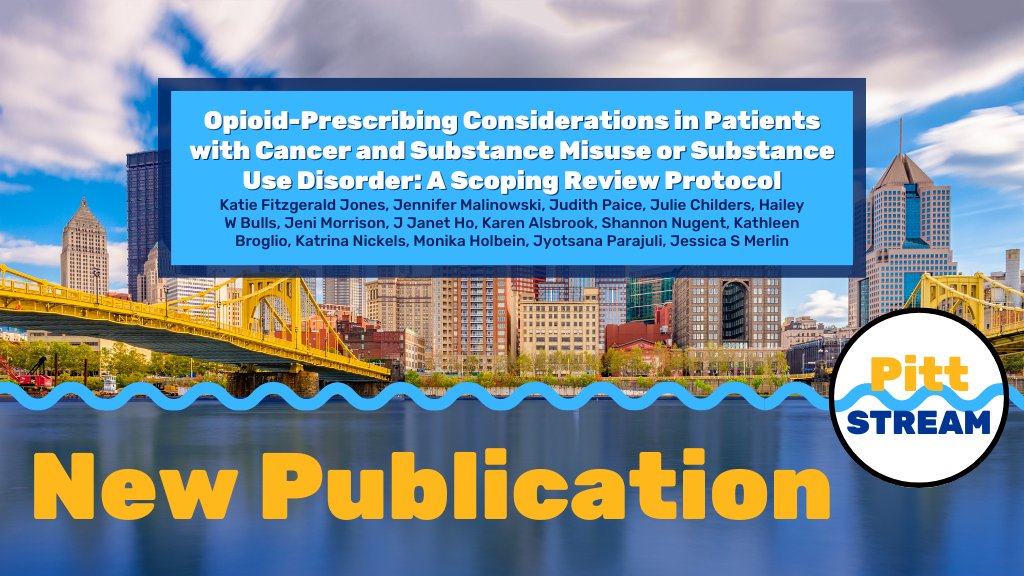 .@kfjonespallnp, <a href="/JulieWChilders/">Julie Childers</a>, <a href="/hwbulls/">Hailey Bulls, PhD</a>, <a href="/JessicaMerlinMD/">Jessica Merlin</a>, &amp; more aim to describe factors in the existing lit that may inform #OpioidPrescribingDecisions for patients with a past/present history of #cancer &amp; past/present #SubstanceMisuse or #SUD.

📄 ow.ly/FEkP50NKQBZ