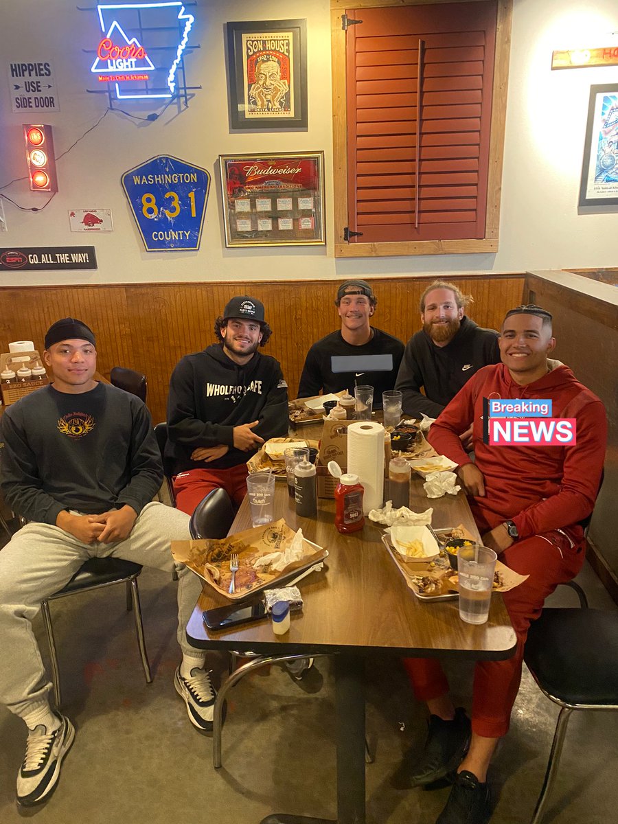 Super grateful for having a great Resturant like <a href="/wholehogcafe/">Whole Hog Cafe</a> as a partner! 
Thank you for taking care of me and the boys (<a href="/DSpejcher/">Daniel Spejcher (Spay-Sher)</a> <a href="/AOwensDelerme/">Ayden M. Owens Delerme, OLY, MBA</a> @ noah Swaby @ Marcus Weaver ) with the delicious meal and for taking care of us 🤙🏽❗️ #wholehogcafe