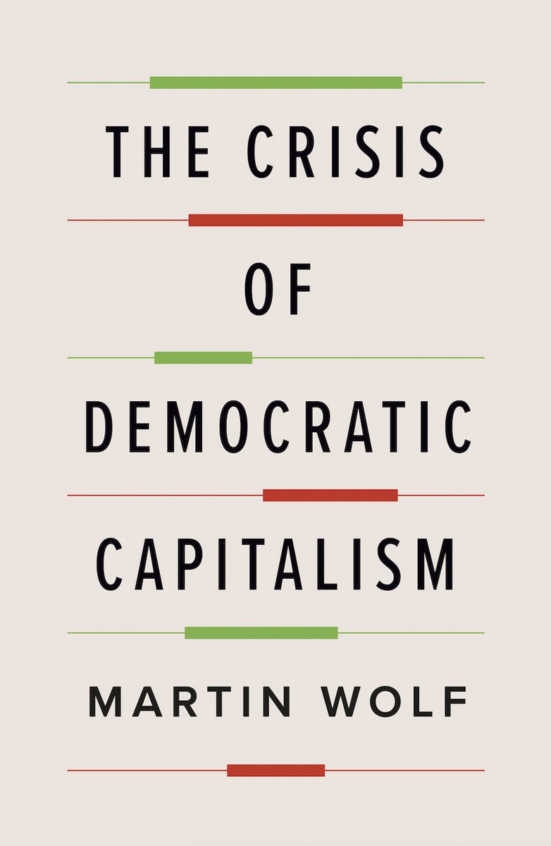 "'We need substantial change,'" argues Wolf, “'if core Western values of freedom, democracy, and the Enlightenment are to survive'.”
<a href="/policy_mag/">Policy Magazine</a> #BookReviews
<a href="/DonaldColinRob1/">Donald Colin Robertson</a>'s review of <a href="/martinwolf_/">Martin Wolf</a>'s 
"'The Crisis of Democratic Capitalism"
bit.ly/3KGU9MA
#democracy