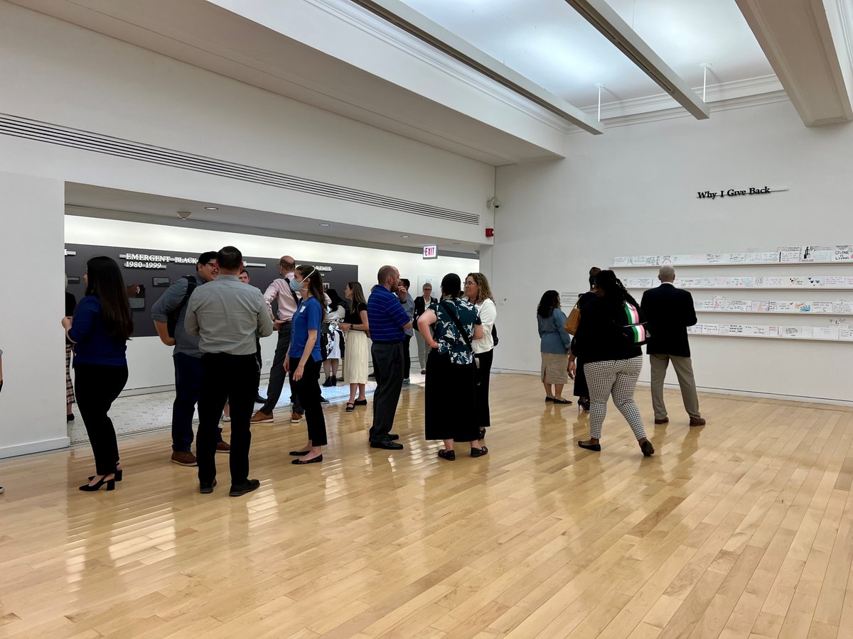ccplannedgiving's tweet photo. Thank you to everyone who attended our networking event to celebrate Giving Back: The Soul of Philanthropy Reframed and Exhibited hosted by Chicago African Americans in Philanthropy (CAAIP). https://t.co/InCeetlEpI