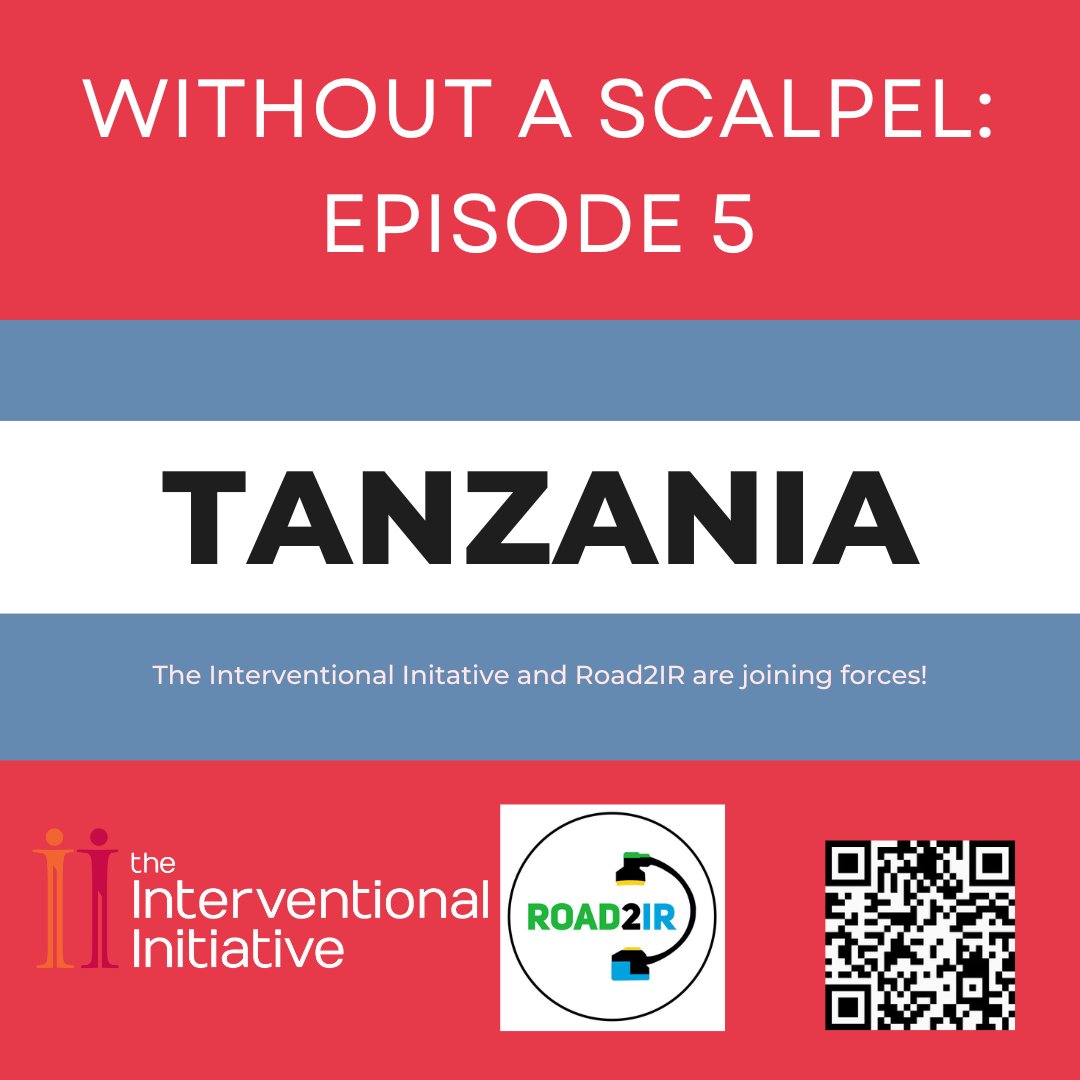 Coming soon from Tanzania is Episode 5 of Without A Scalpel! Help support Road2IR and The Interventional Initiative bring this episode to life. givebutter.com/withoutascalpel #WithoutAScalpel <a href="/Road2IR/">Road2IR</a> #Tanzania #MIIPs #TheII #InterventionalRadiology #Radiology