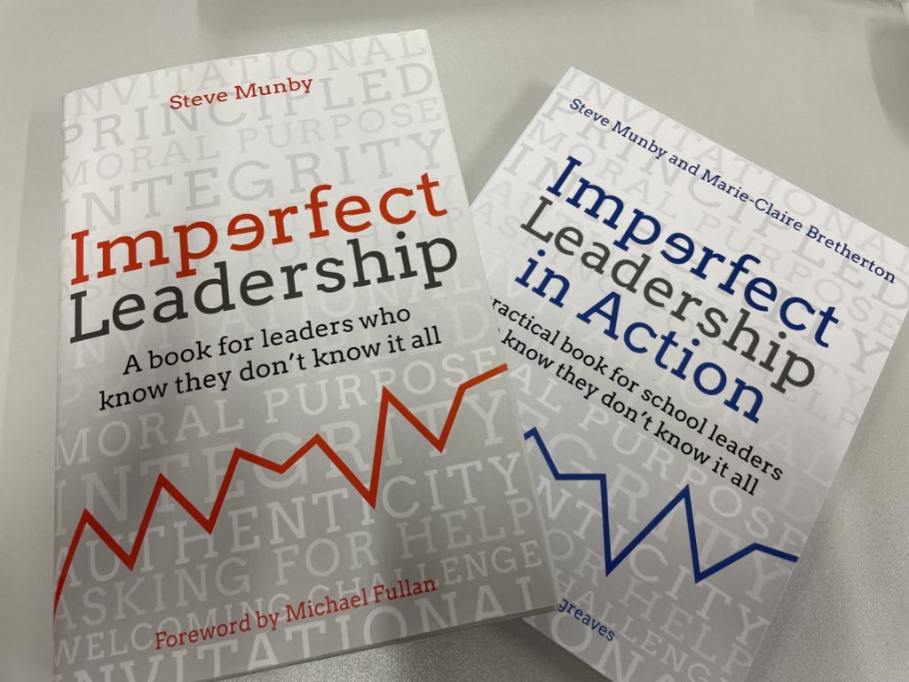 So much to think about in the keynote by <a href="/steve_munby/">steve munby</a> at #uLead2023 — imperfect leadership, asking for help, the hope, and the persistence