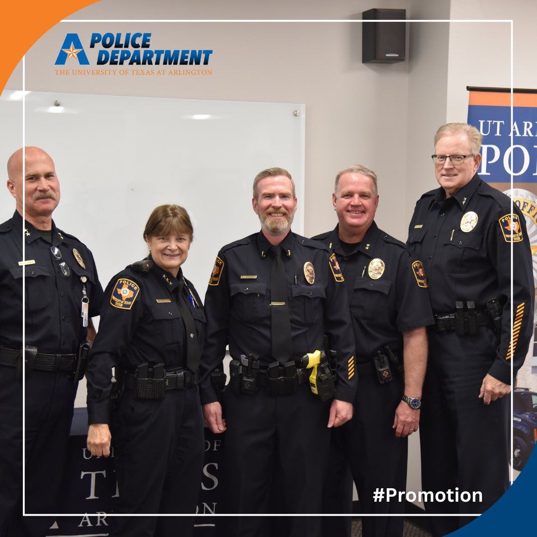 UTAPolice's tweet photo. Today we celebrated the promotion of Lieutenant Dean Peterson! We look forward to the contributions he will make as he continues to serve our community!
#utapd #utapolice #communityservice #promotion https://t.co/c4YguFvrTK