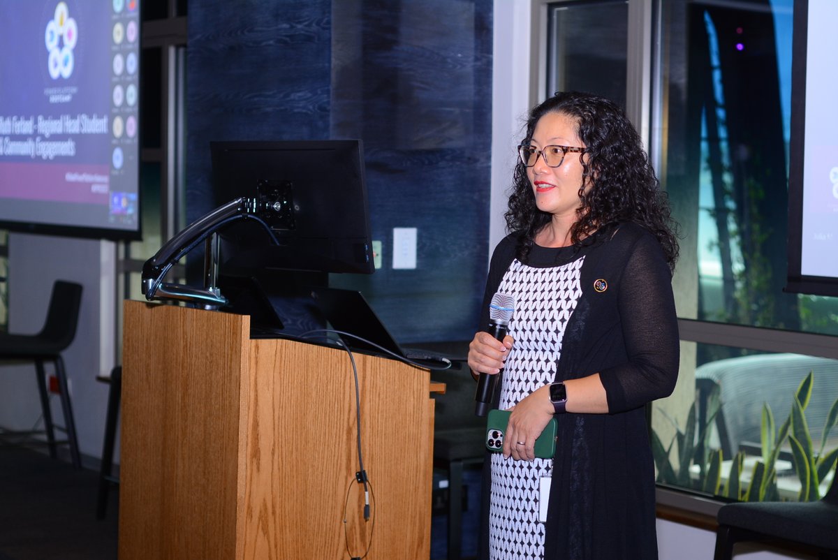 PowerplatformKe's tweet photo. We were privileged to have Ruth Ferland, the regional head student and community engagements at Microsoft, lead us with an opening keynote on different amazing student opportunities and community engagements in Microsoft. Be sure to check them out. https://t.co/ahO57hsEGj