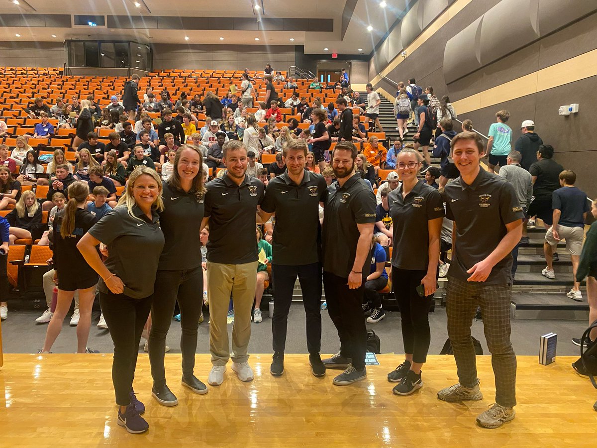 Dr. Kamphoff &amp; our student consultants led breakout rooms on mental skills at this years South Suburban Leaders Conference! What a great event!