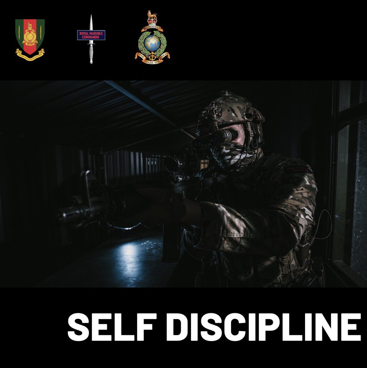 CommandoTRG's tweet photo. Self Discipline. 

It’s a state of mind.

#Commando #CommandoValues https://t.co/PfE8ocUuZV
