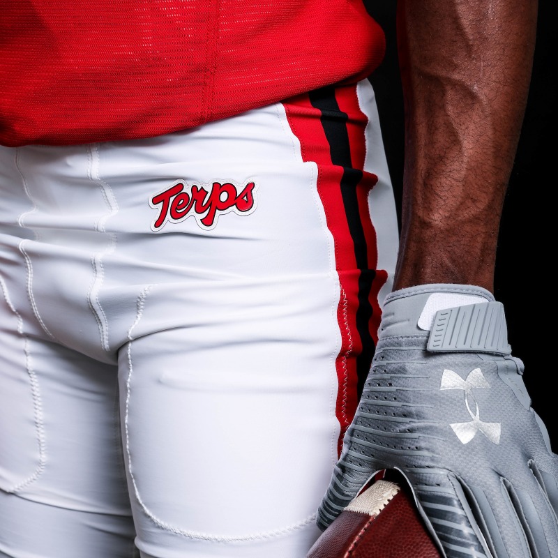 TerpsFootball's tweet photo. It's Iconic. It's Back.

Script Terps is now our full time uniform!