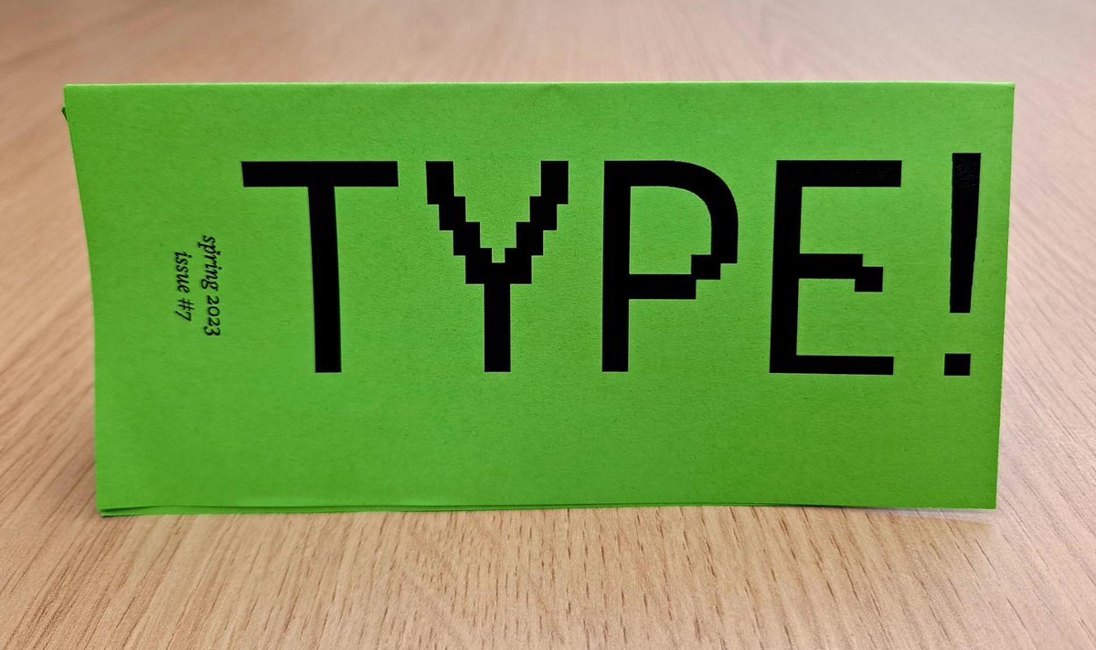 BookmarkType's tweet photo. 📢 TYPE! Issue#7 is OUT NOW! Packed with more great writing from around the universe, read online or pick up from selected venues in #rdguk.
https://t.co/npfVRx8tSU https://t.co/bUuPewmWK7
