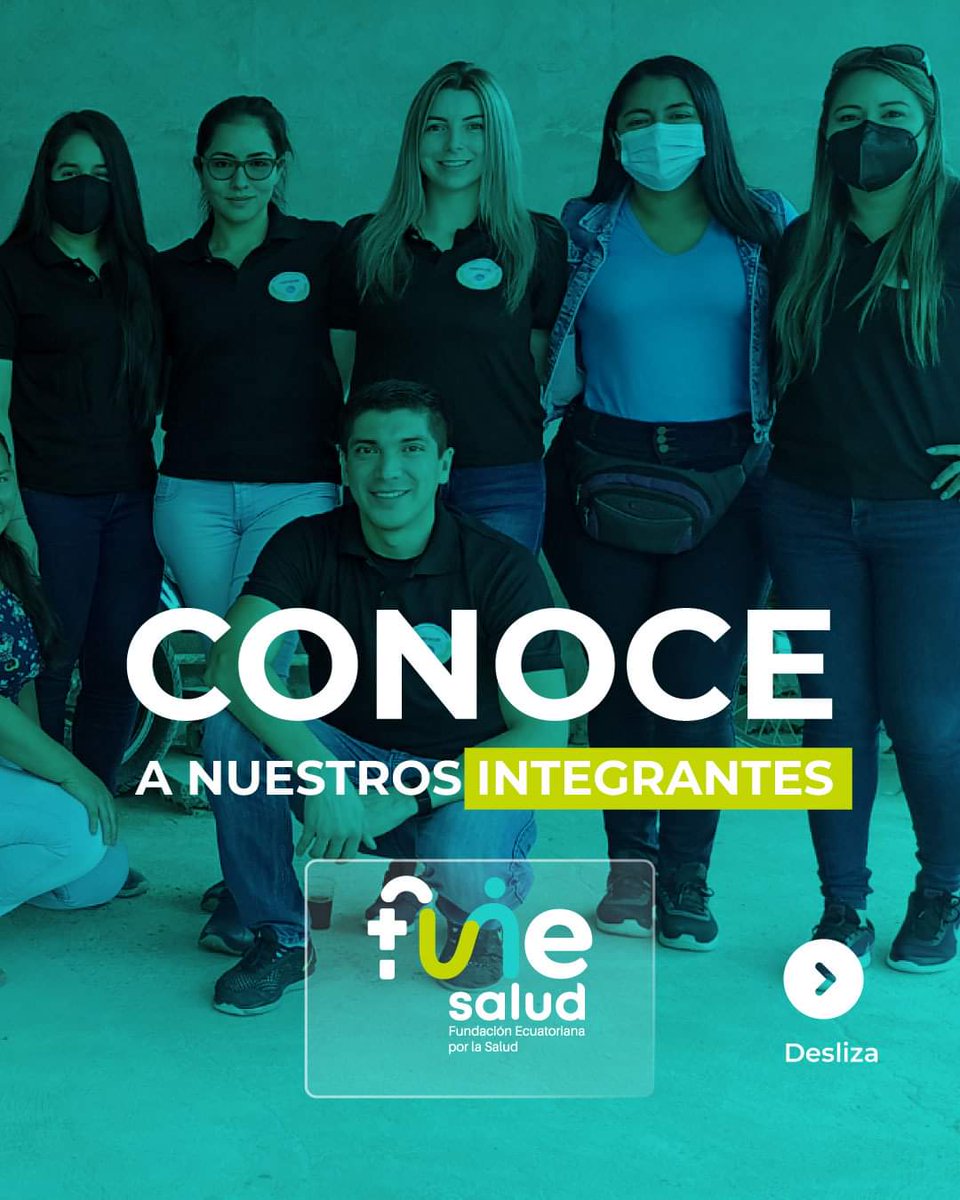 FuneSalud's tweet photo. El día de hoy te presentamos a nuestro equipo de trabajo.
somos profesionales de la salud de calidad y calidez.

Ayudar nuestra vocación y educar nuestra afición.

Funesalud
Fundación Ecuatoriana por la Salud
📲 0983934733
#equipodetrabajo #familiafunesalud https://t.co/lqOUGrBgw1