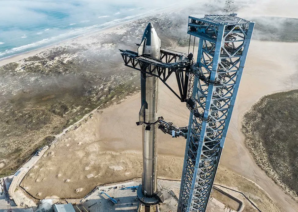 Elon Musk's SpaceX firm set to fly giant Starship rocket system buff.ly/3UGCadw