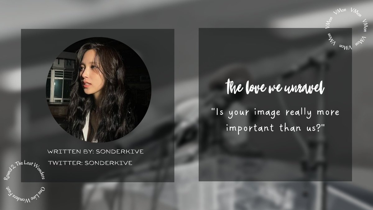 🌟Corrected Author Reveal!

Twitter: @sonderkive 
AO3: archiveofourown.org/users/sonderki…
