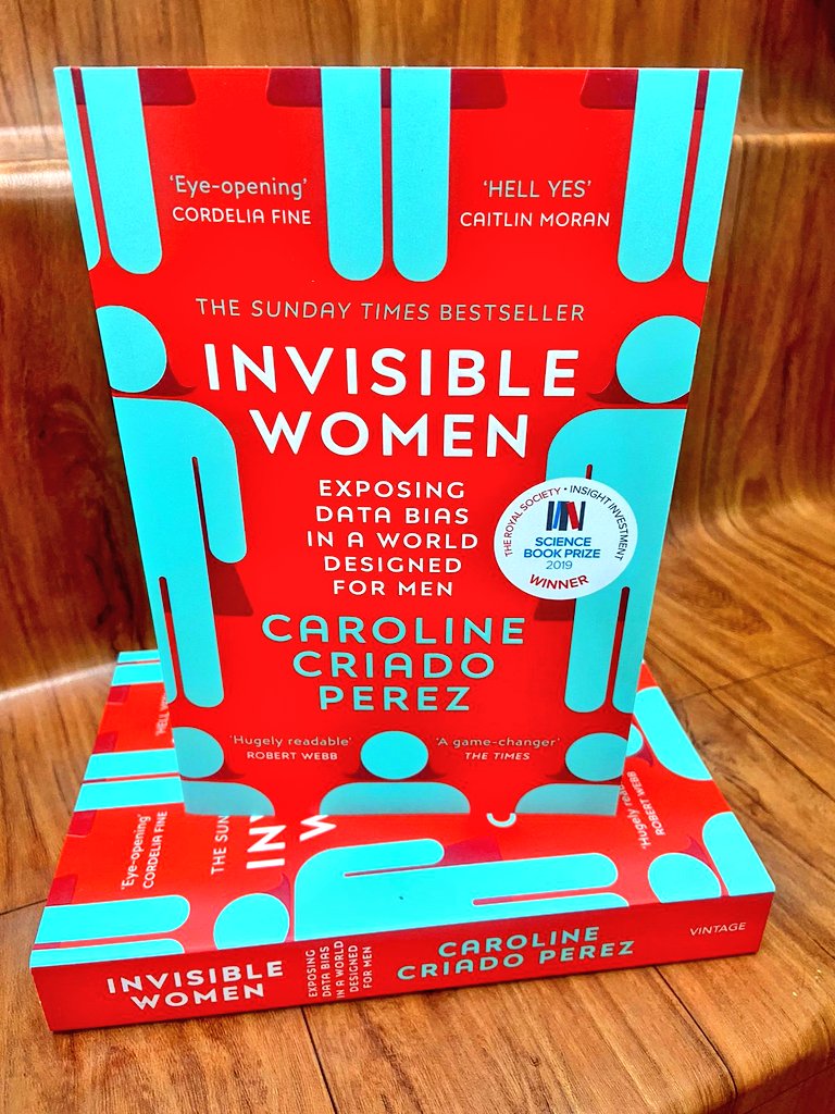 Presenting the Bestselling Book : Invisible Women - Exposing Data Bias in a World Designed for Men by Caroline Criado Perez.
#BuyFromPI #BookTwitter #BookRecommendation #JusticeForManish
Order 👉 rzp.io/l/InvisibleWom…