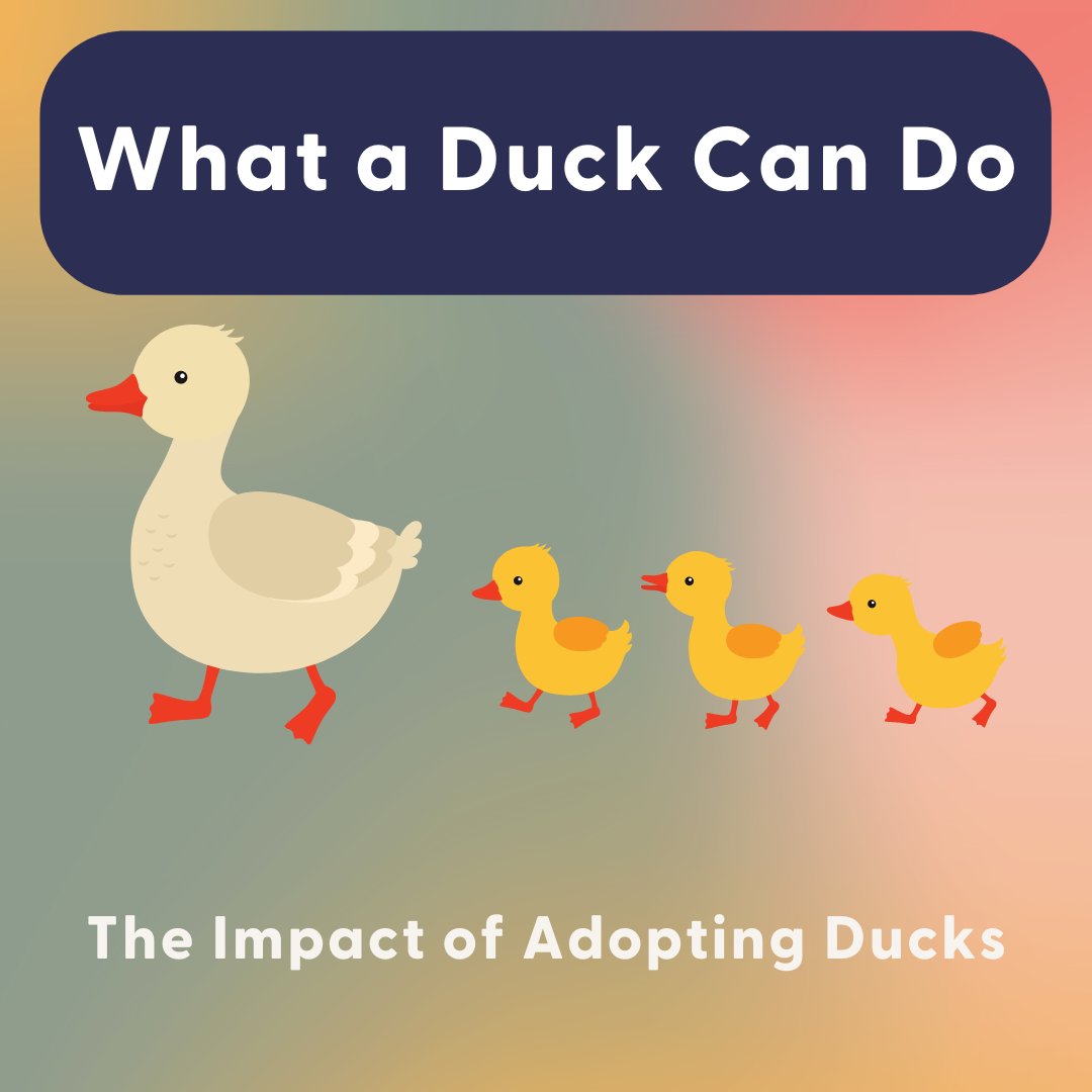 Adopting a duck allows us to place a hot meal on the table for our incredible clients. For every duck you choose to adopt, we are able to make 1.5 meals. We believe that everyone should have access to nutritious, delicious food🥑🥕🥝!  

Go to the link in our bio for more info!