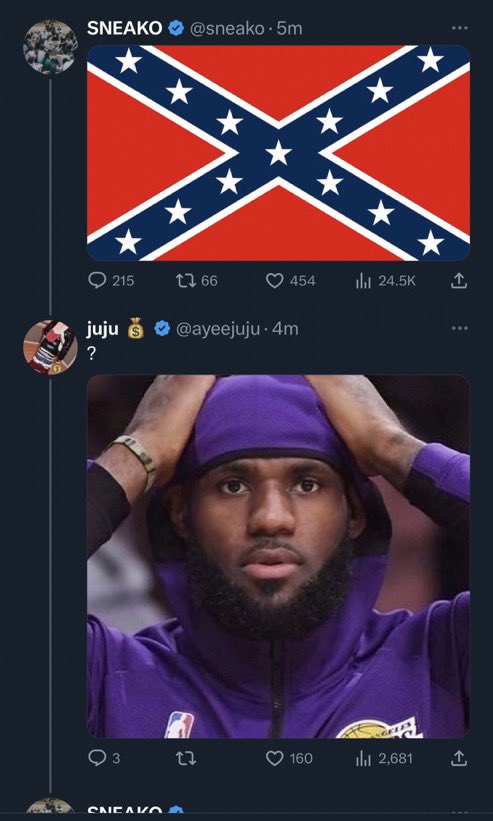 ayeejuju's tweet photo. when i made sneako delete his tweet 💀💀 https://t.co/h121zs6RSv
