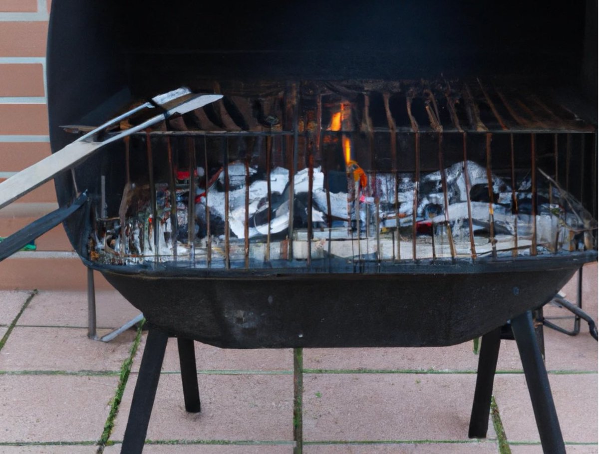 FlamesFanSince's tweet photo. Getting my barbecue ready. Gonna burn some #Flames jerseys on it in a bit. 

#FireSutter https://t.co/1F6k64I3gO