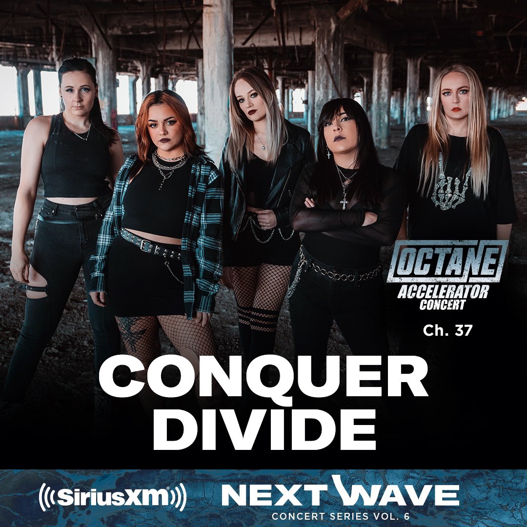 We are super excited to be a part of @siriusxm’s Next Wave Concert Series! Hear our exclusive performance and interview on @sxmoctane starting today at 5pm ET: siriusxm.us/NextWaveOctane…