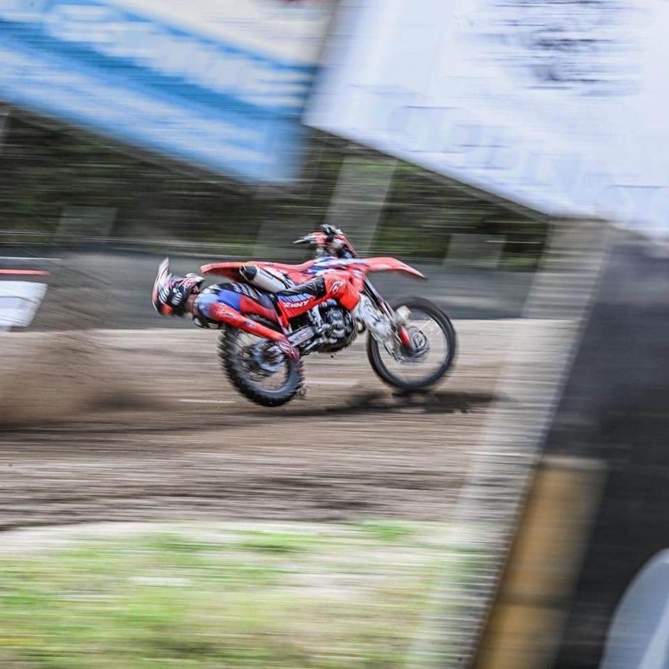 RyanGee437's tweet photo. Emil Weckman btw… Jesus Christ. One of the most brutal things I’ve seen. A shame too as he was riding great. https://t.co/Sh5kmbYp2T