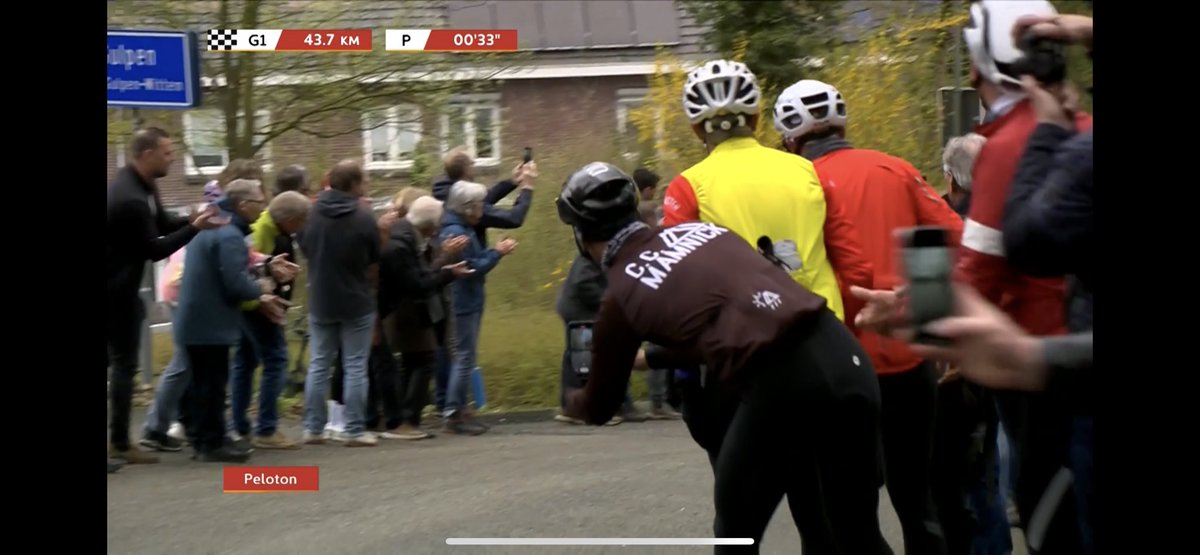 <a href="/Mamnick/">Mamnick™</a> spotted on tv at <a href="/Amstelgoldrace/">Amstel Gold Race</a> yesterday #yomp